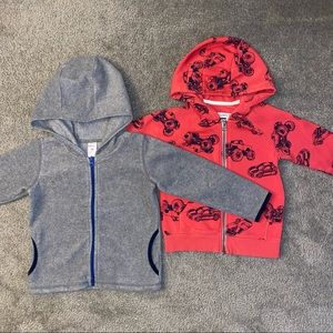 Carter’s: Boy’s Zip-Up Sweatshirts (size: 4T)